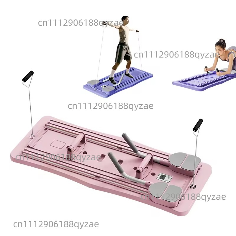 Push Up Board - フィットネスボード多機能折りたたみ式ホームエクササイズ腹筋ベストラインプッシュアップボードポータブルピラティス