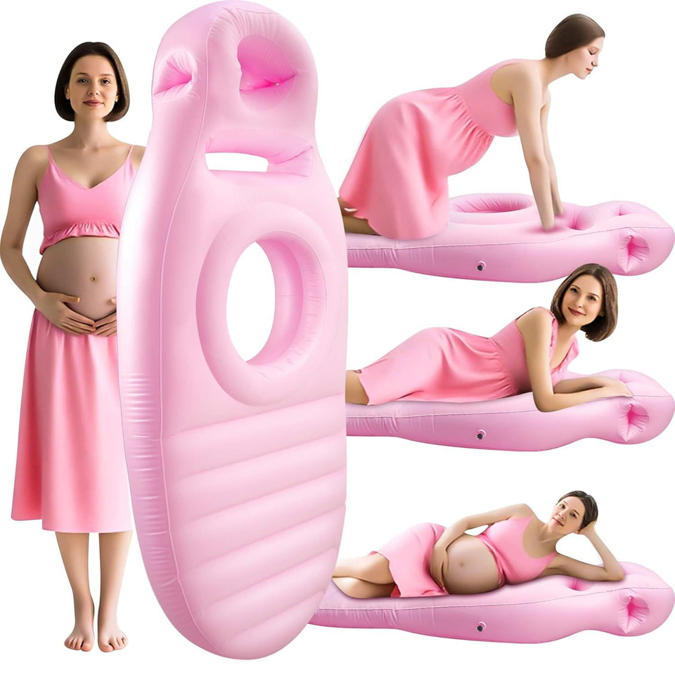 Yoga Fitness Mat - インフレータブル妊娠枕ヨガマット妊婦用インフレータブルマットマットレス妊娠マタニティボディベッド枕睡眠マット