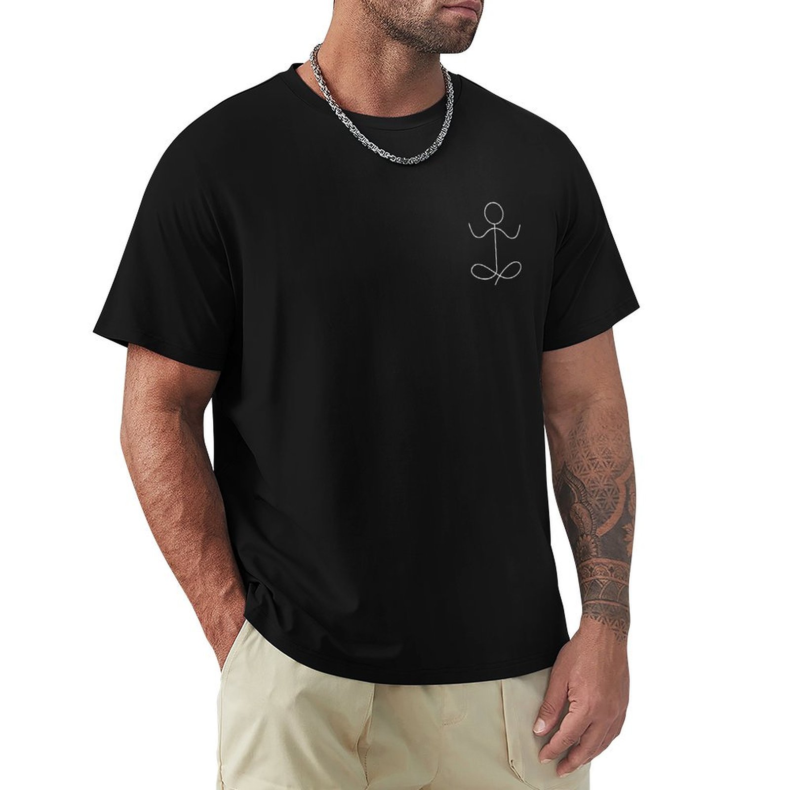 Zen Yoga Fitness - ヨガ禅インドフィットネスヘルスTシャツソフト防縮コットンTシャツ