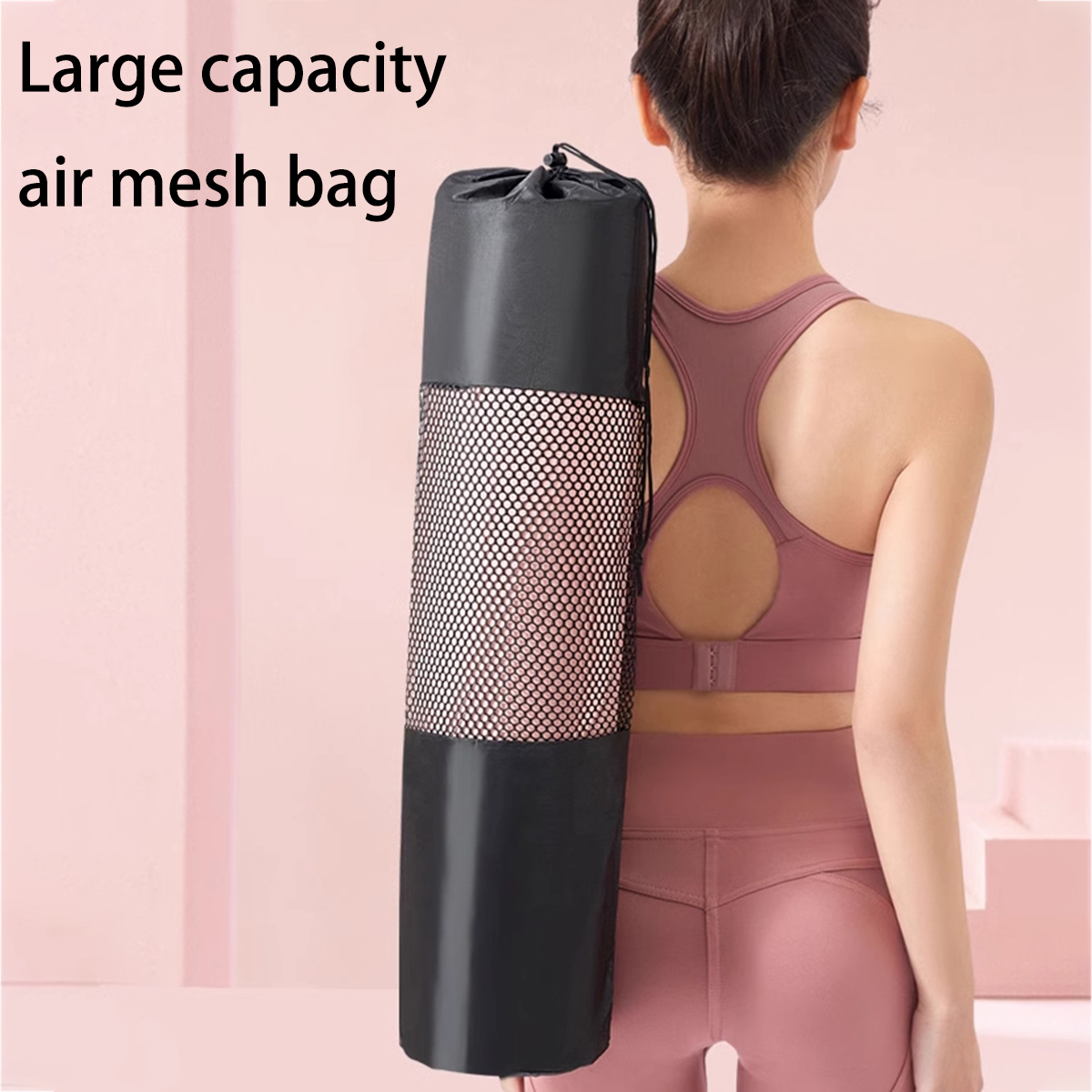 通気性のあるヨガマット収納メッシュバッグ - 耐久性のあるオ - Yoga Fitness Mat のレビューと価格