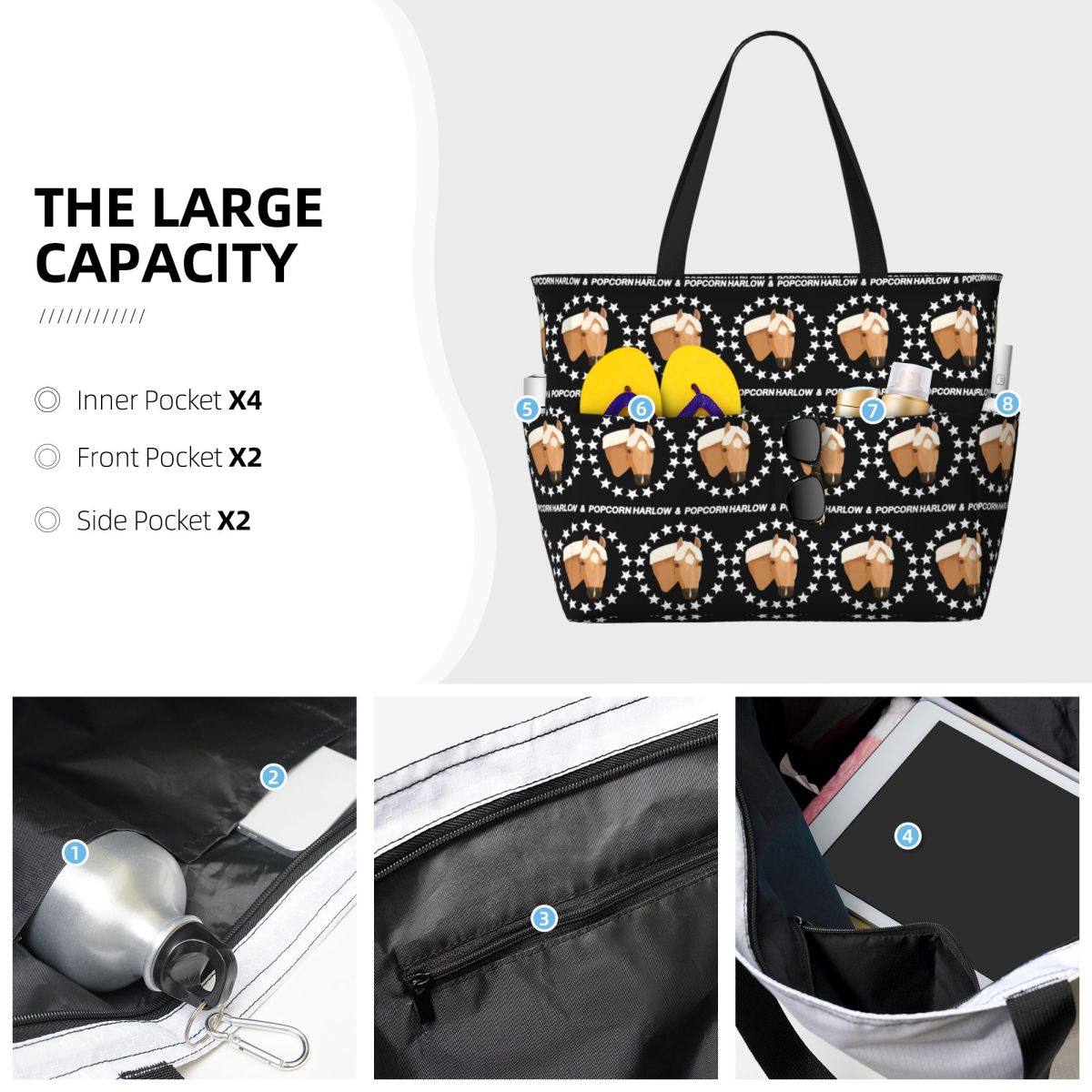 ハロウとポップコーン マーチ ポップコーン ザ ポニー ビー - Yoga Fitness Merch のレビューと価格