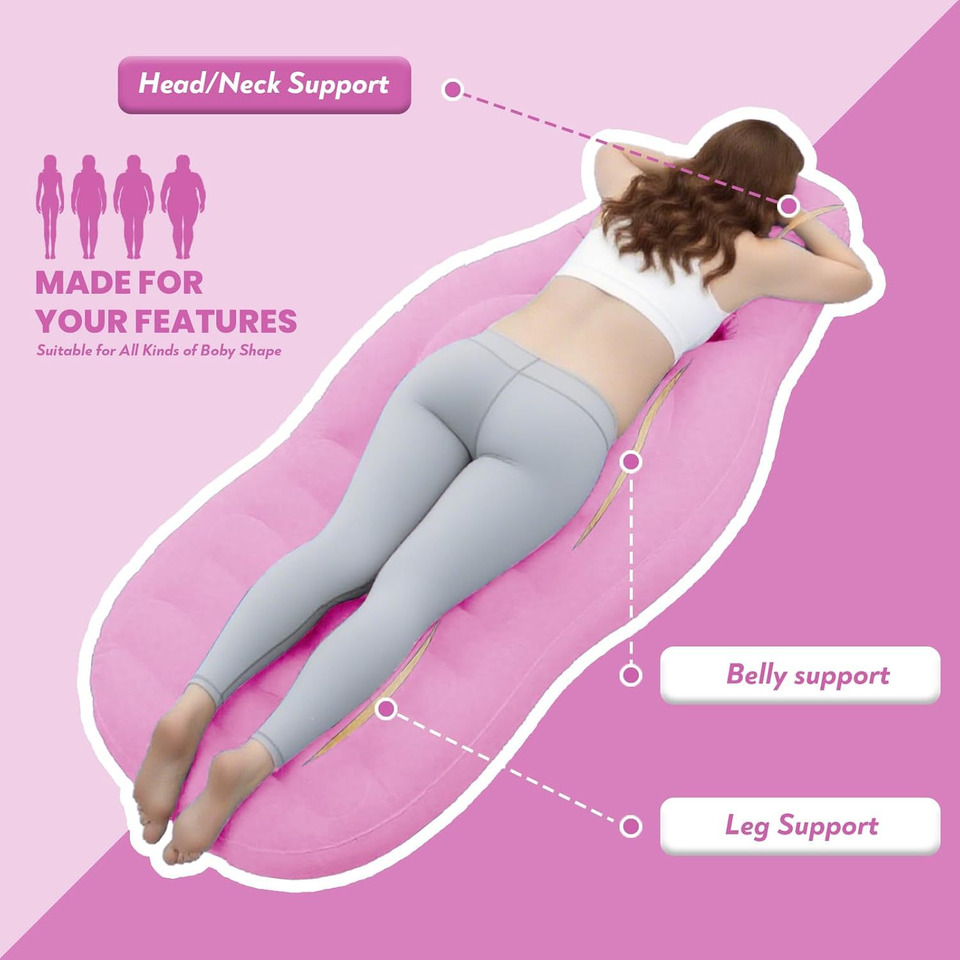 インフレータブル妊娠枕ヨガマット妊婦用インフレータブルマット - Yoga Fitness Mat のレビューと価格