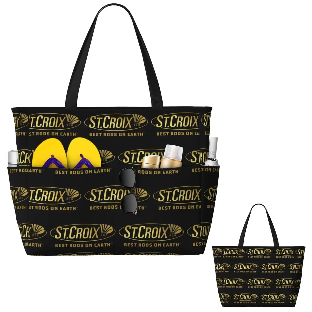 Life Love St Croix マーチ ビーチトートバ - Yoga Fitness Merch のレビューと価格