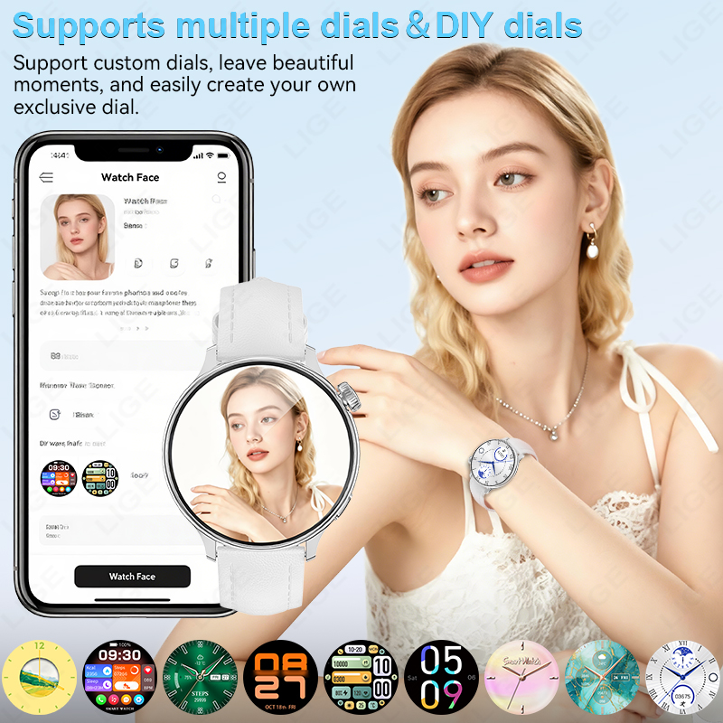 LIGE スポーツスマートウォッチ 女性用 ワイヤレス通話  - Oxygen Yoga & Fitness Yonge & Eglinton のレビューと価格