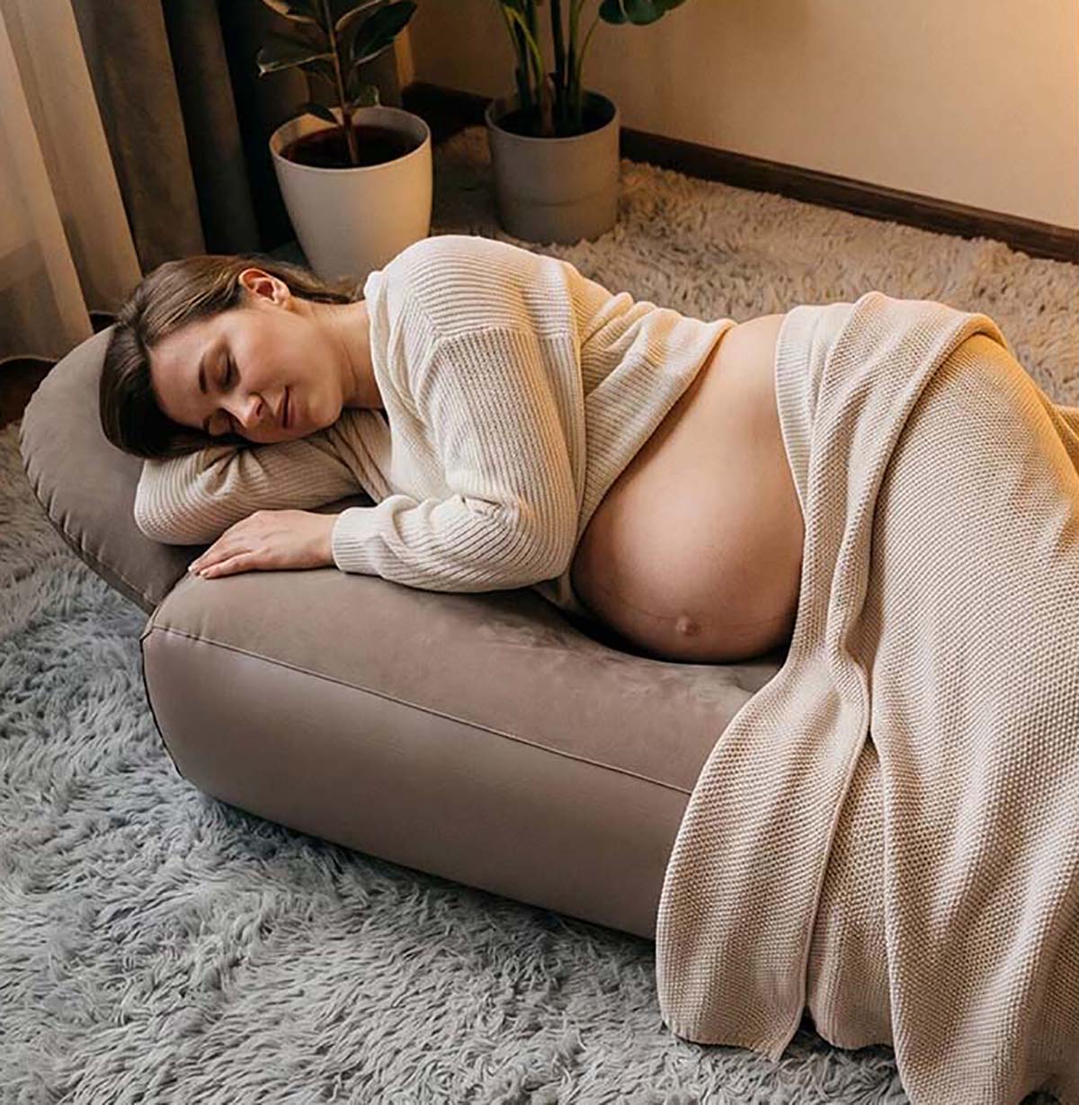 インフレータブル妊娠枕ヨガマット妊婦用インフレータブルマット - Yoga Fitness Mat のレビューと価格