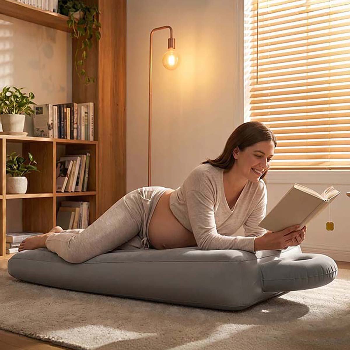 インフレータブル妊娠枕ヨガマット妊婦用インフレータブルマット - Yoga Fitness Mat のレビューと価格