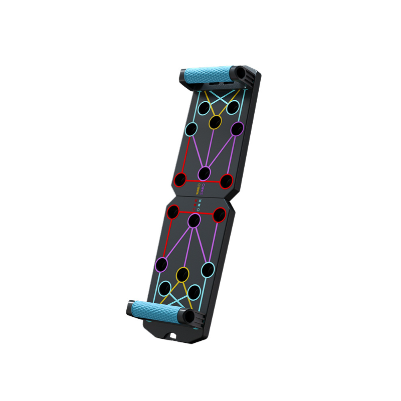 折りたたみ式マルチポジションプッシュアップボード カラーコー - Push Up Board のレビューと価格
