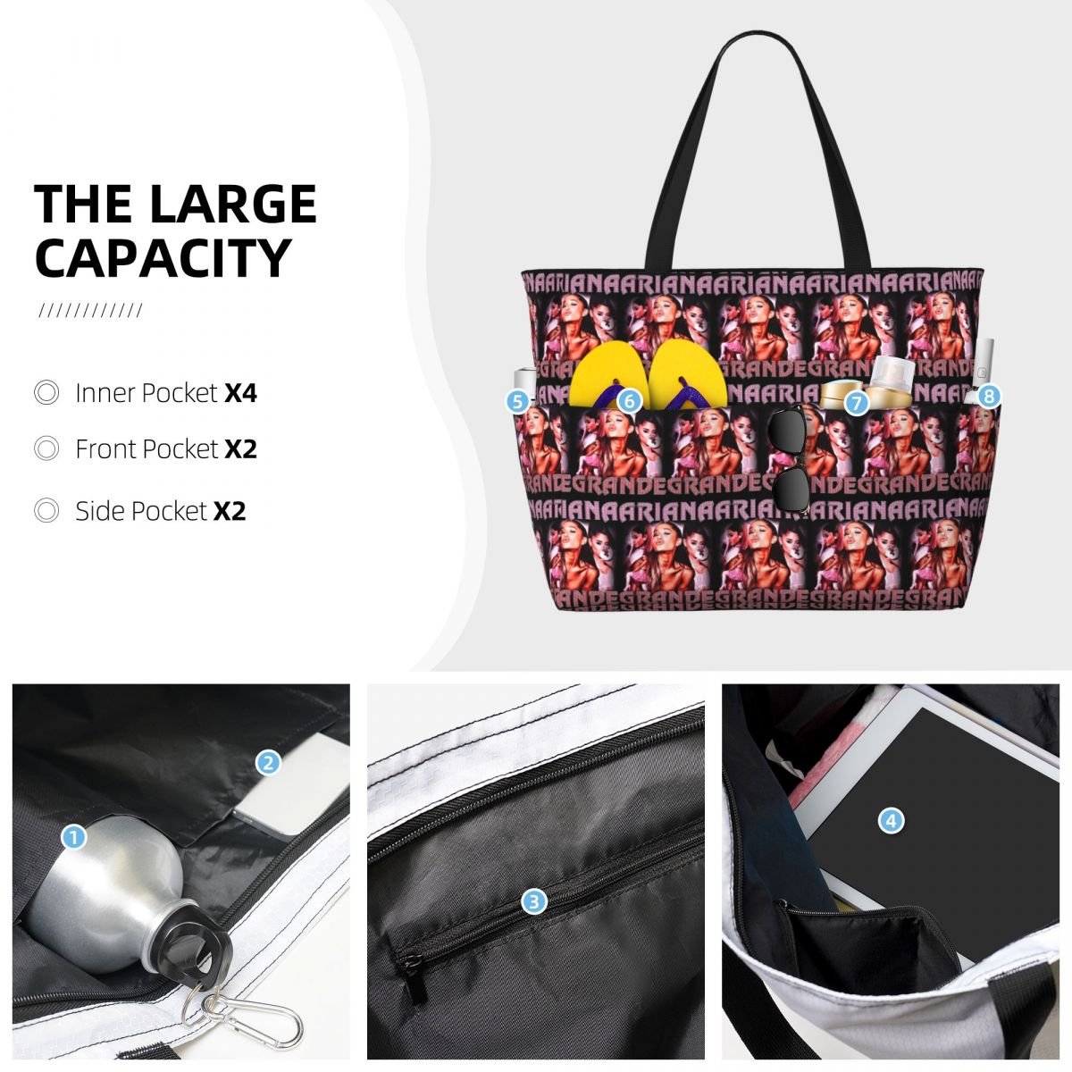 アリアナ・グランデ シンガー イエス アンド マーチ ソング - Yoga Fitness Merch のレビューと価格
